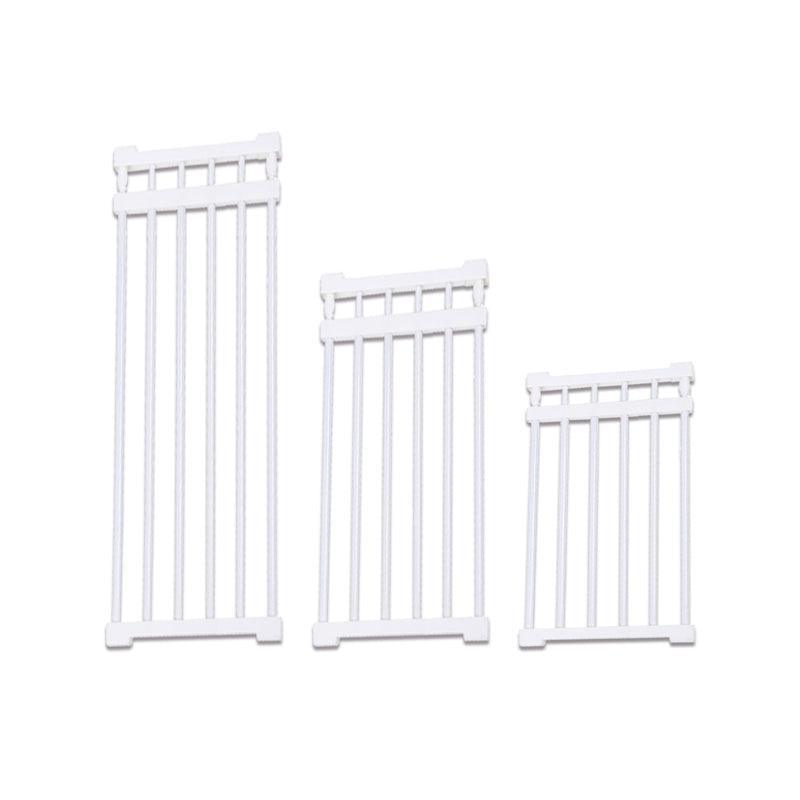 No Drill Adjustable Expandable Closet Shelf Rack for Cabinet and Wardrobe