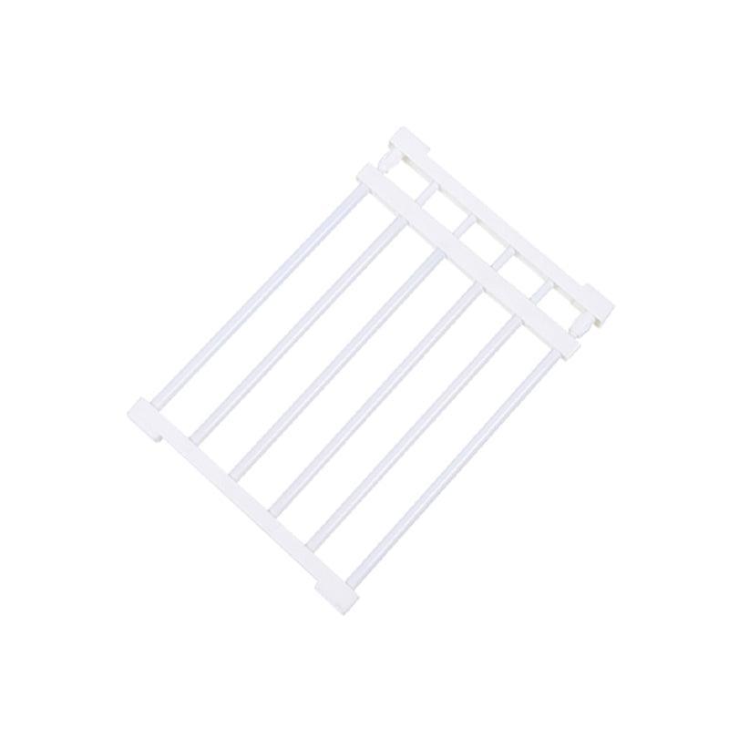 No Drill Adjustable Expandable Closet Shelf Rack for Cabinet and Wardrobe