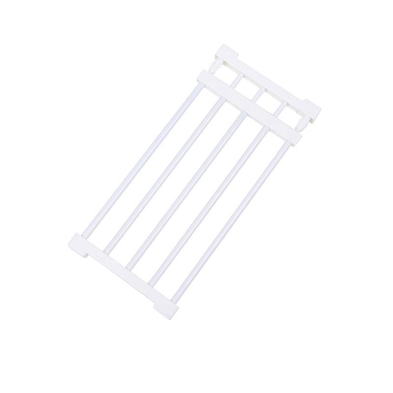 No Drill Adjustable Expandable Closet Shelf Rack for Cabinet and Wardrobe
