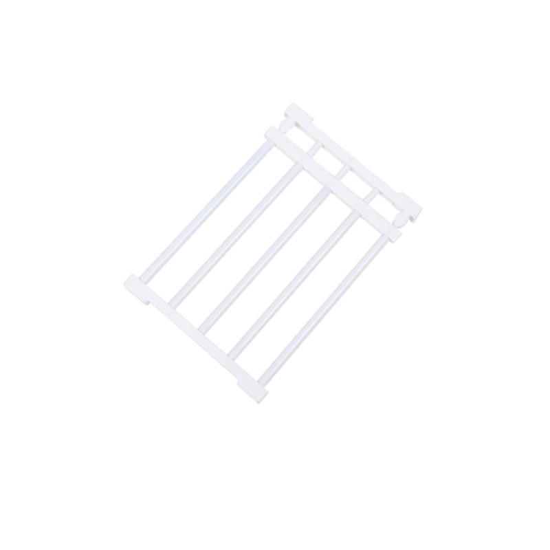 No Drill Adjustable Expandable Closet Shelf Rack for Cabinet and Wardrobe