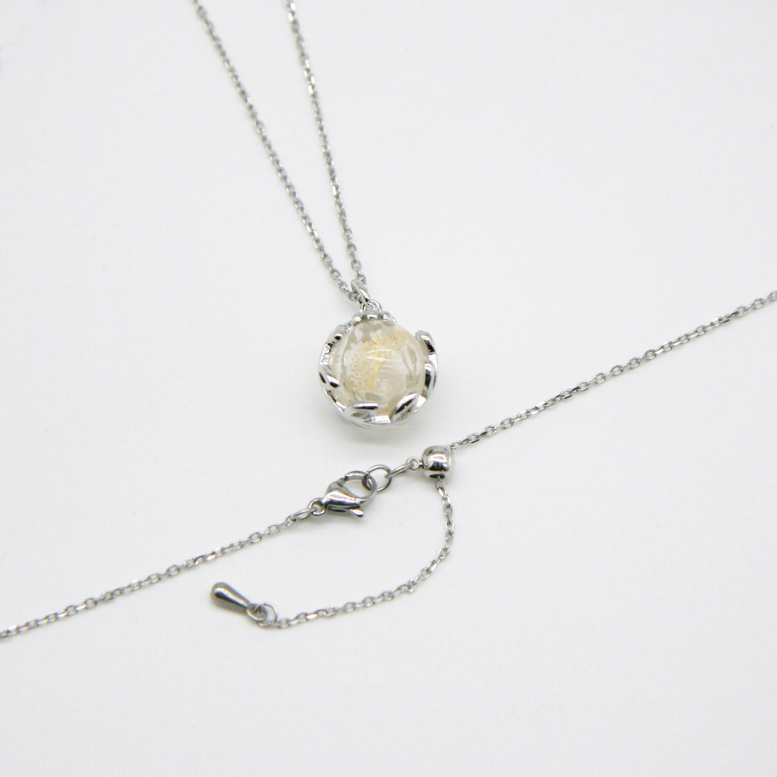 Planet Murano Aroma Necklace - Stardust Crystal | Energy & Healing | Diffuse on the go | Gift For Her